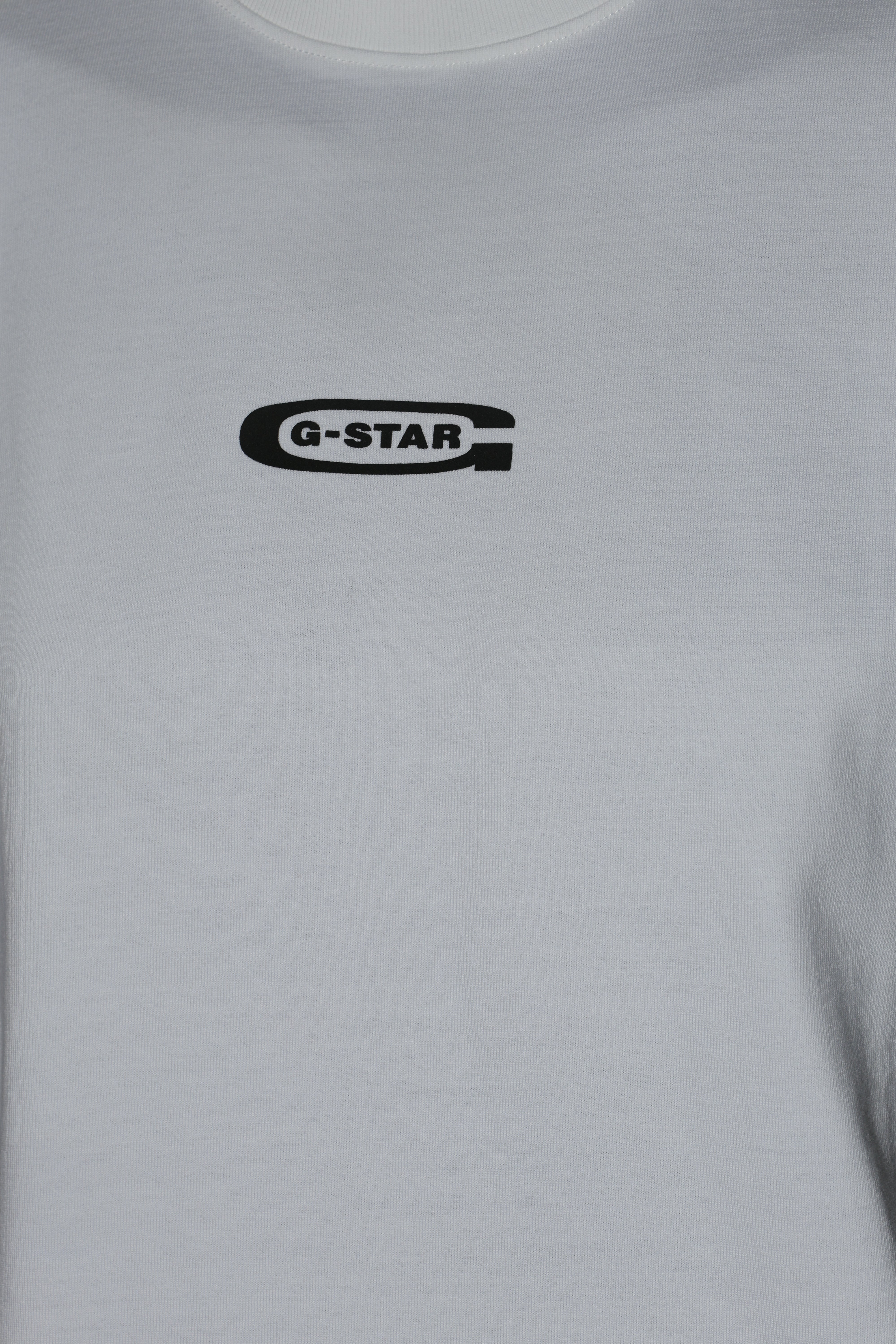 G-Star T-Shirt Photo Print White Green House